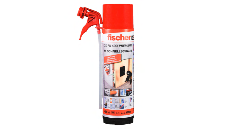 fischer 2K Premium Schnellmontageschaum, Kartusche